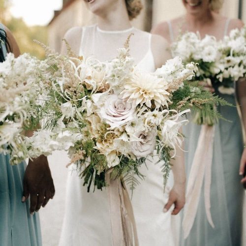 flower arrangements for bridesmaid